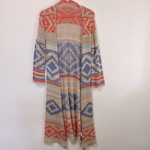 Boho Maxi Cardigan